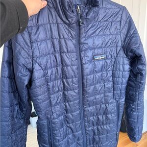 Patagonia Insulated Jacket, Navy, size S